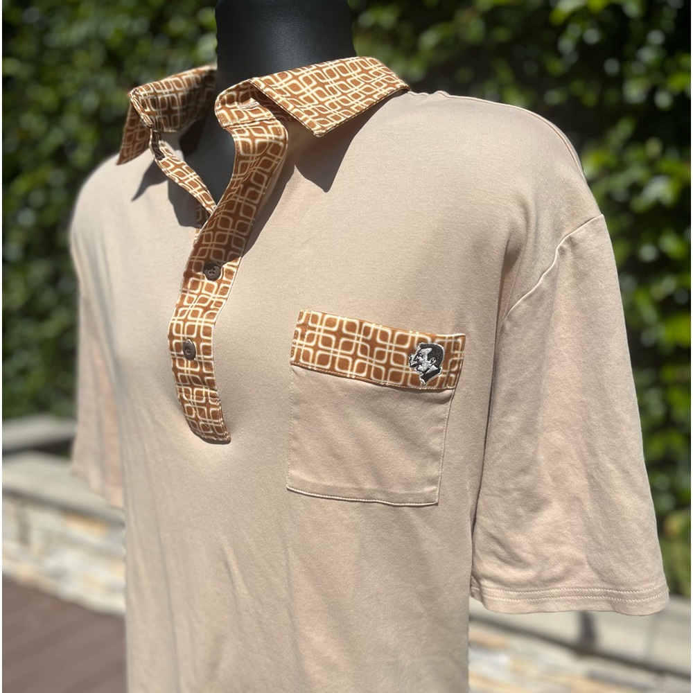 Nation Golf Retro Style Polo Shirt - Picture 1 of 15